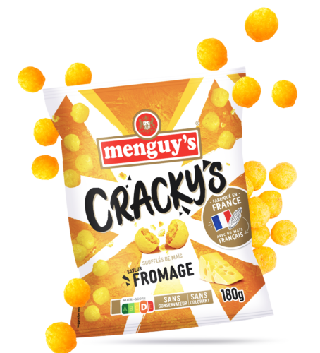  Produit Cracky's soufflé de maïs Fromage