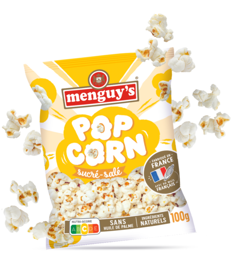  Produit Popcorn éclaté sucré et salé 