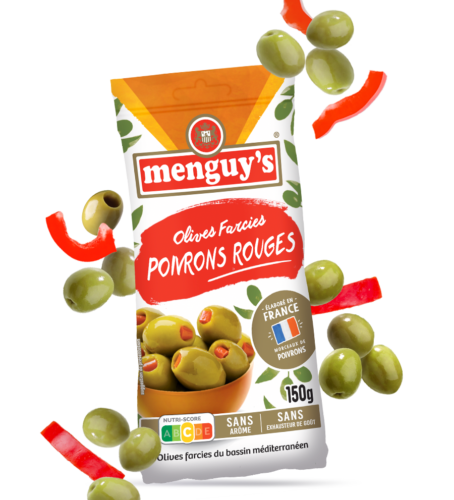 Produit Olives farcies aux poivrons rouges