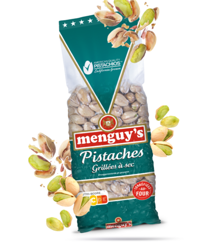  Produit Dry roasted and salted pistachios