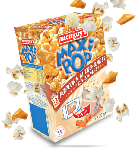  Produit Popcorn micro-ondes caramel 