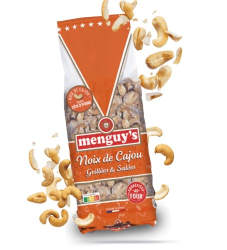  Produit Roasted and salted cashew nuts