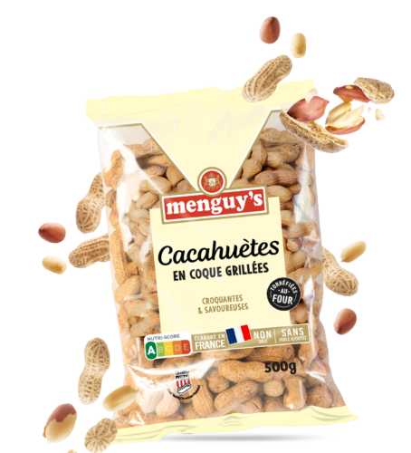  Produit Cacahuètes en coque grillées