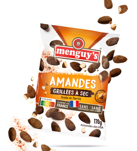  Produit Dry roasted almonds 