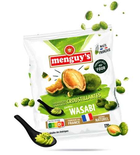 Produit Cacahuètes enrobées Wasabi