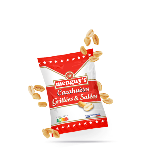 Produit Cacahuètes grillées & salées - 40g