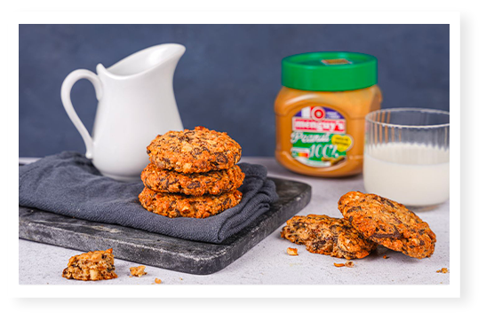 Cookies apéritifs au beurre de cacahuète, parfaits pour un Menguys Apéro.